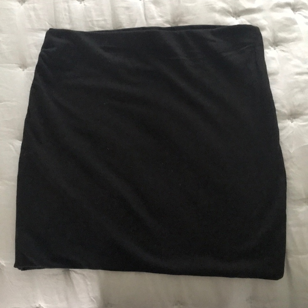 H&M Jersey mini skirt